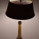 Large Metal Classical Greek Colum Table Lamp 1970 USA