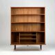 Buffet haut vintage Schrank, design danois, années 1960, milieu du siècle