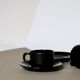 Batch of black cups