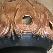 Lampe en céramique West Germany vintage