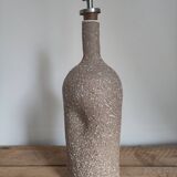 Ergonomic stoneware oil bottle