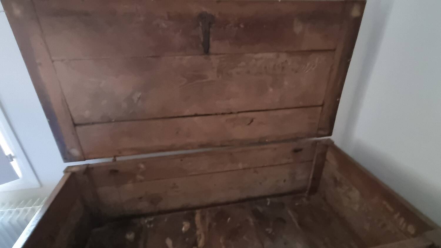 Oak dough trough