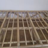Rattan basket bed