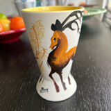 Large earthenware cup J. Franck