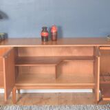Restored Teak 1960s Long Mcintosh Dunvegan Teak Sideboard