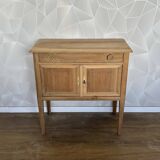 Vintage airbrushed console side table