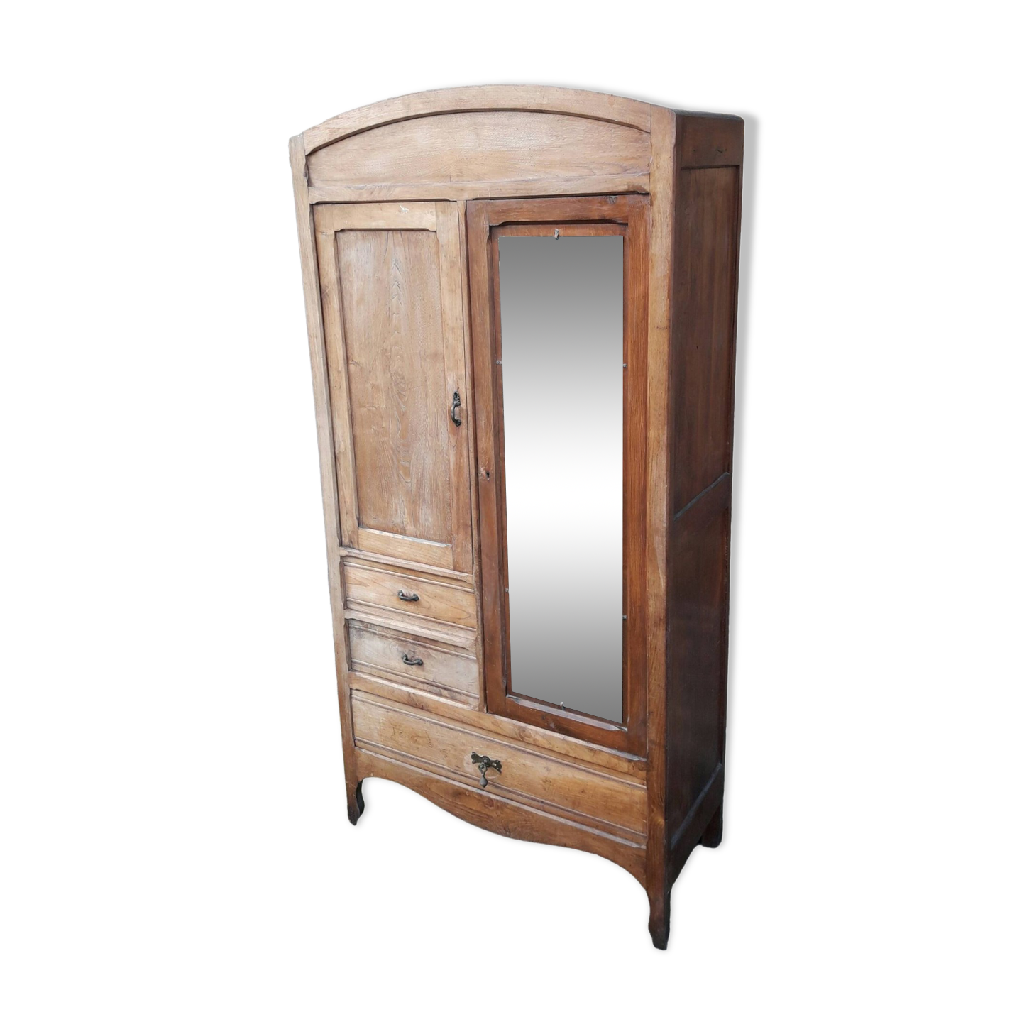 Vintage wardrobe mirror cabinet