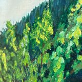 Landscape oil painting