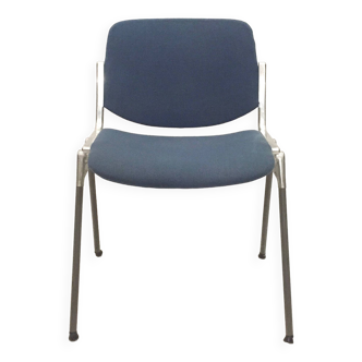 Blue Castelli chair from the 70s