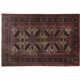 Vintage handmade Turkish rug 127x190 cm