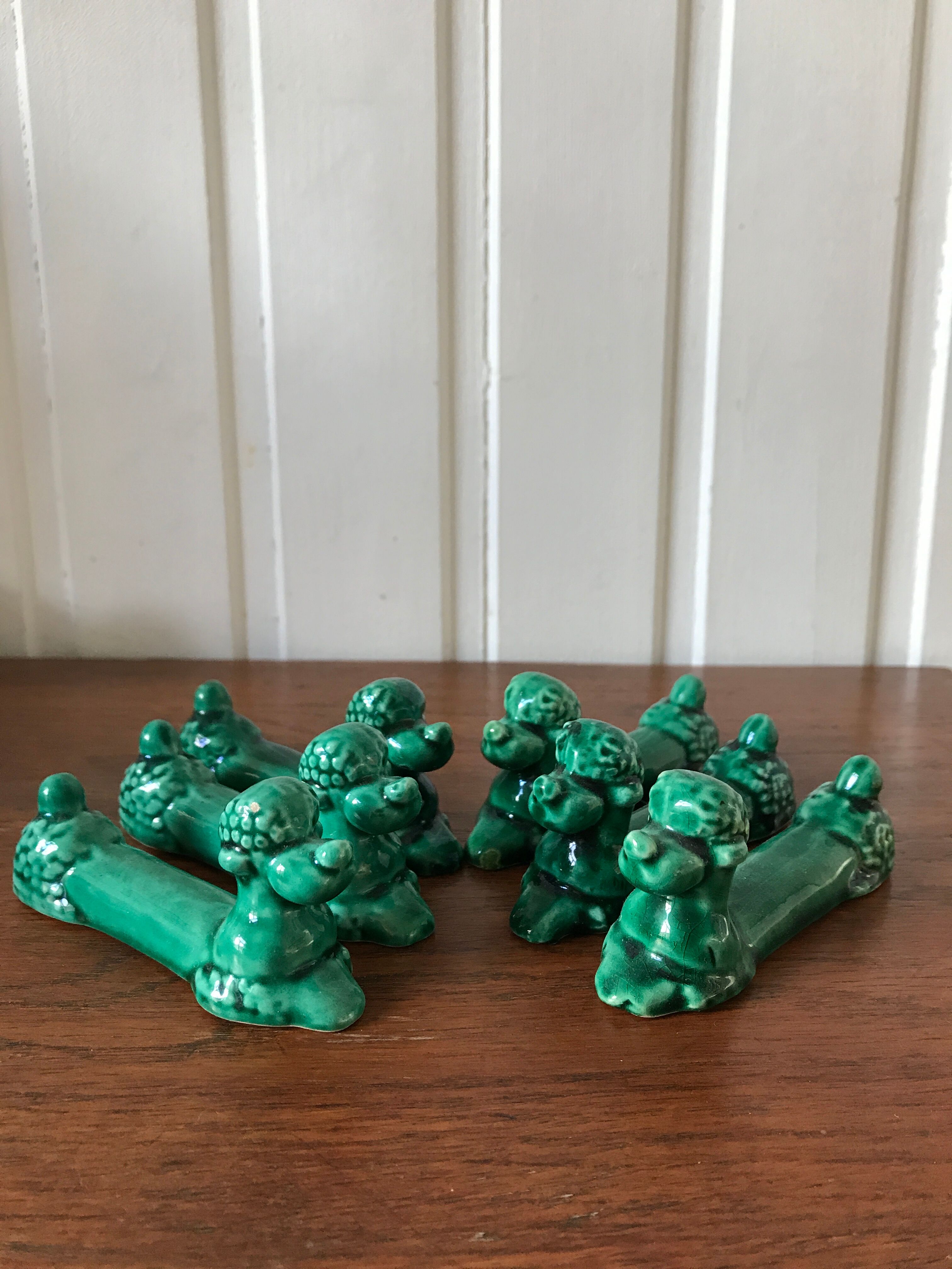 Knife holders dog poodle