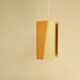 Rare metal pendant light for Lyfa, Denmark 1960's