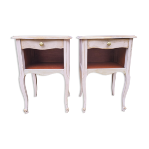 paire de chevets vintage