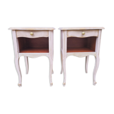 Pair of vintage bedside tables 60s