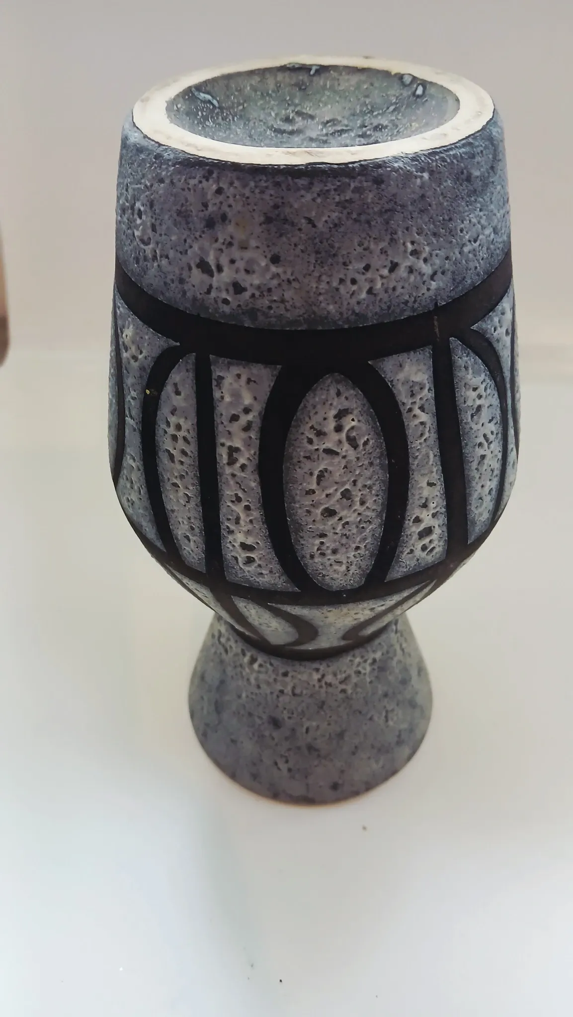 Diabolo/hourglass vase West Germany 60s/70s model 523/18