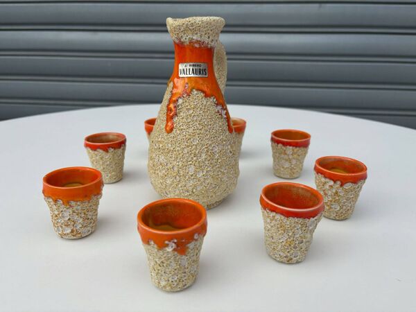 Service à liqueur Vallauris