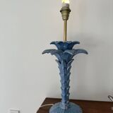 Ceramic palm tree lamp - 70s