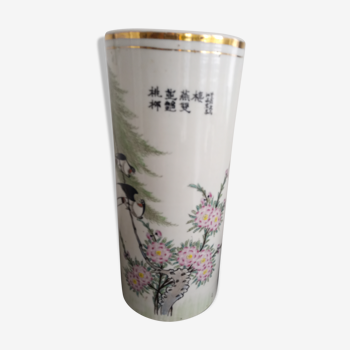 Chinese scroll vase early 20th century