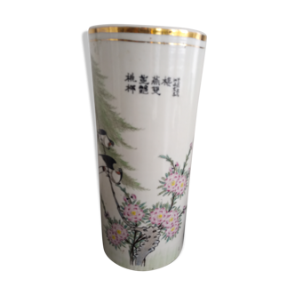 Chinese scroll vase early 20th century