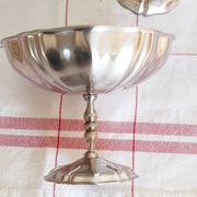 Lot de 6 grandes coupes à glace  , en inox 18/10 ( ref 17)