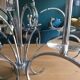 Metal chandelier
