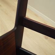 Fauteuil de bureau en cuir, design danois, années 1970, production : Danemark