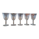 6 verres à vin vintage