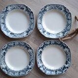 4 large Victoria Maestricht plates