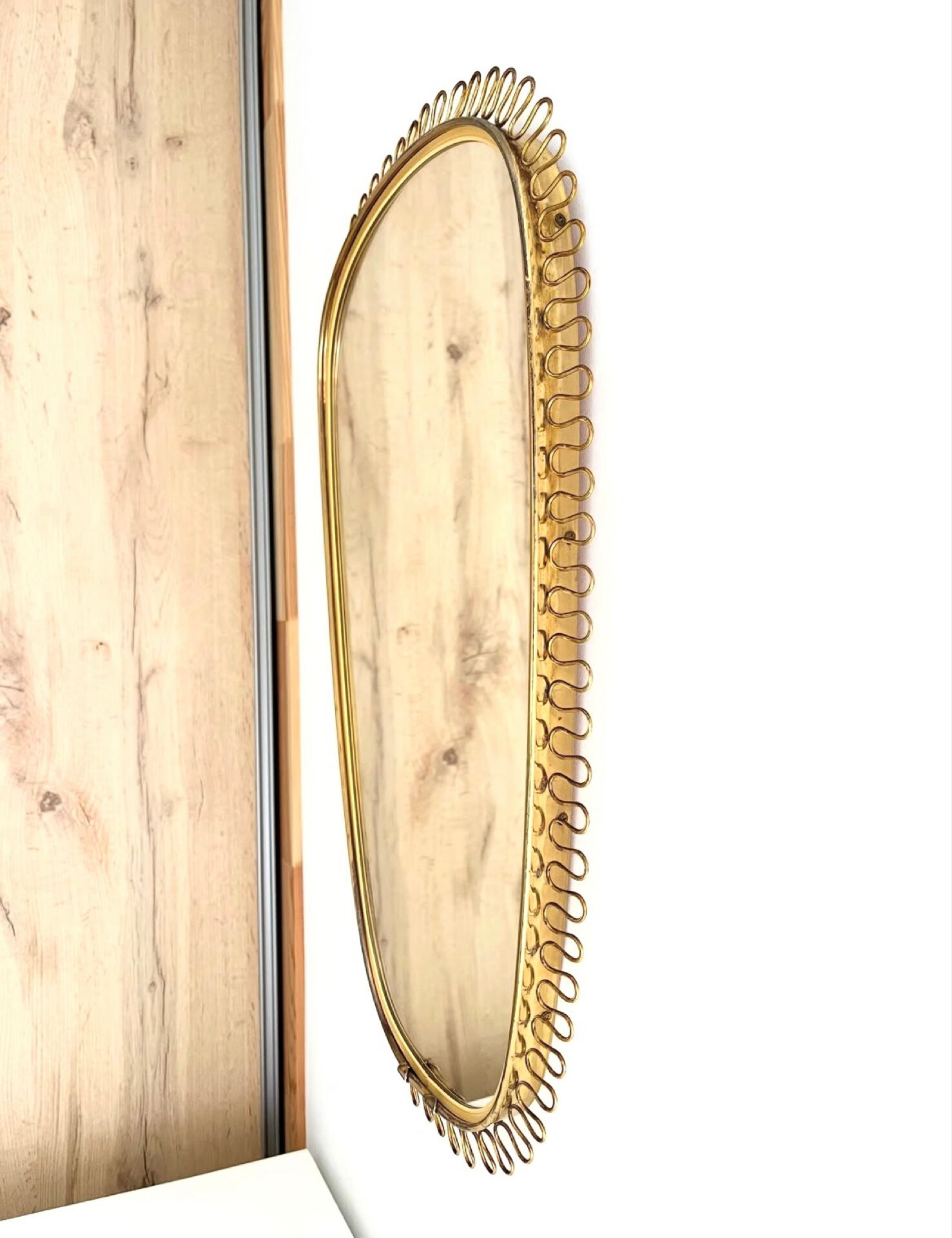 Vintage rear-view mirror