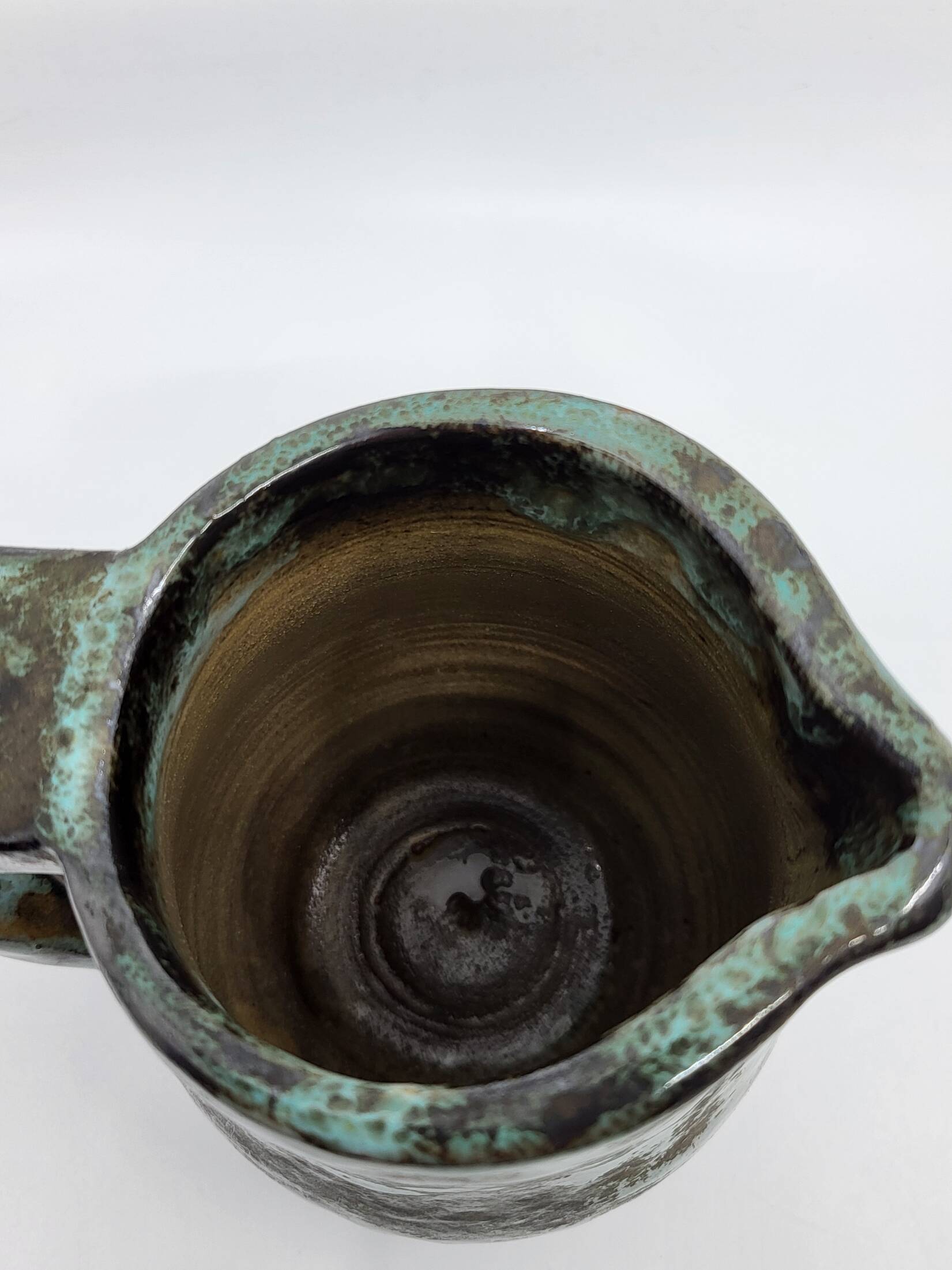 Alexandre Kostanda and Louis Giraud jug in French stoneware, 1940