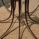 Lustre en métal marron