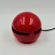 Red Space Age lamp in ceramic, Italy, 1970s.