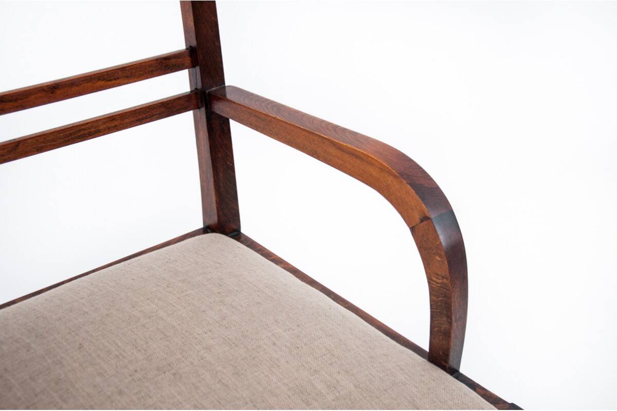 Art Deco armchair, Poland, 1930s. After renovation.