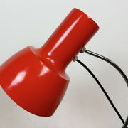 Red Table Lamp by Josef Hurka for Napako, 1960s