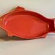 Emile Henry France ceramic dish FISH shape