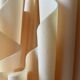 Athena table lamp draped in beige and pink, Georgia Jacob 1970