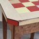 Pair of vintage formica stools 1950
