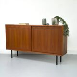 Danish Sideboard in Teak by Carlo Jensen for Hundevad & Co., 1960s