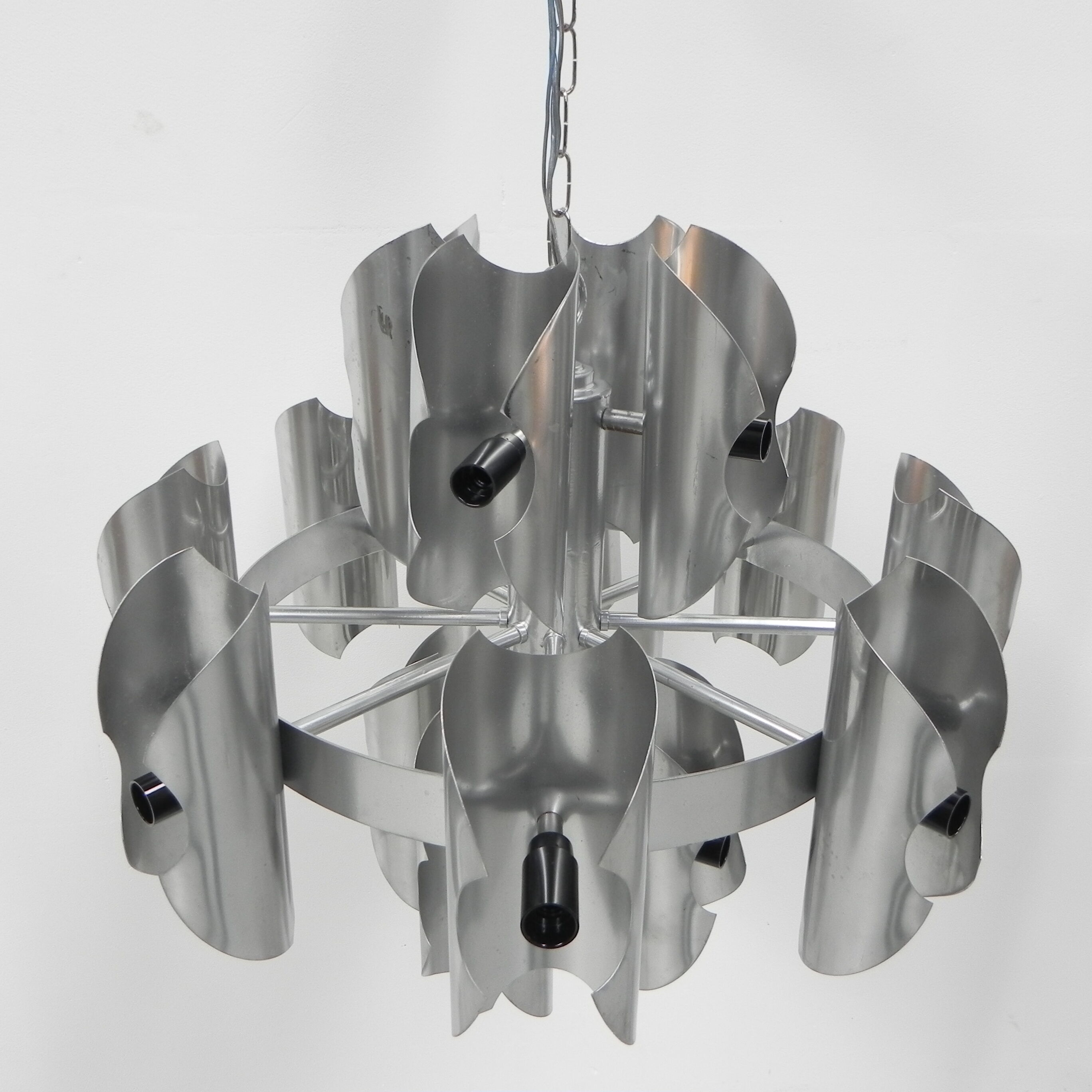 Vintage hanging lamp with 16 light points