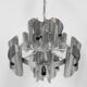 Vintage hanging lamp with 16 light points