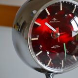 Tokyo Tokei 4 jewels vintage space age japan clock 1970 tulip foot