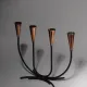 Gunnar Ander Mid-Century Copper Candelabrum For Ystad-Metall