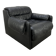 Fauteuil convertible cuir de Dreipunkt, années 70