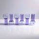 6 Aperitif Glasses "Chameleon" by Sergio Asti for Arnolfo die Cambio - 1970