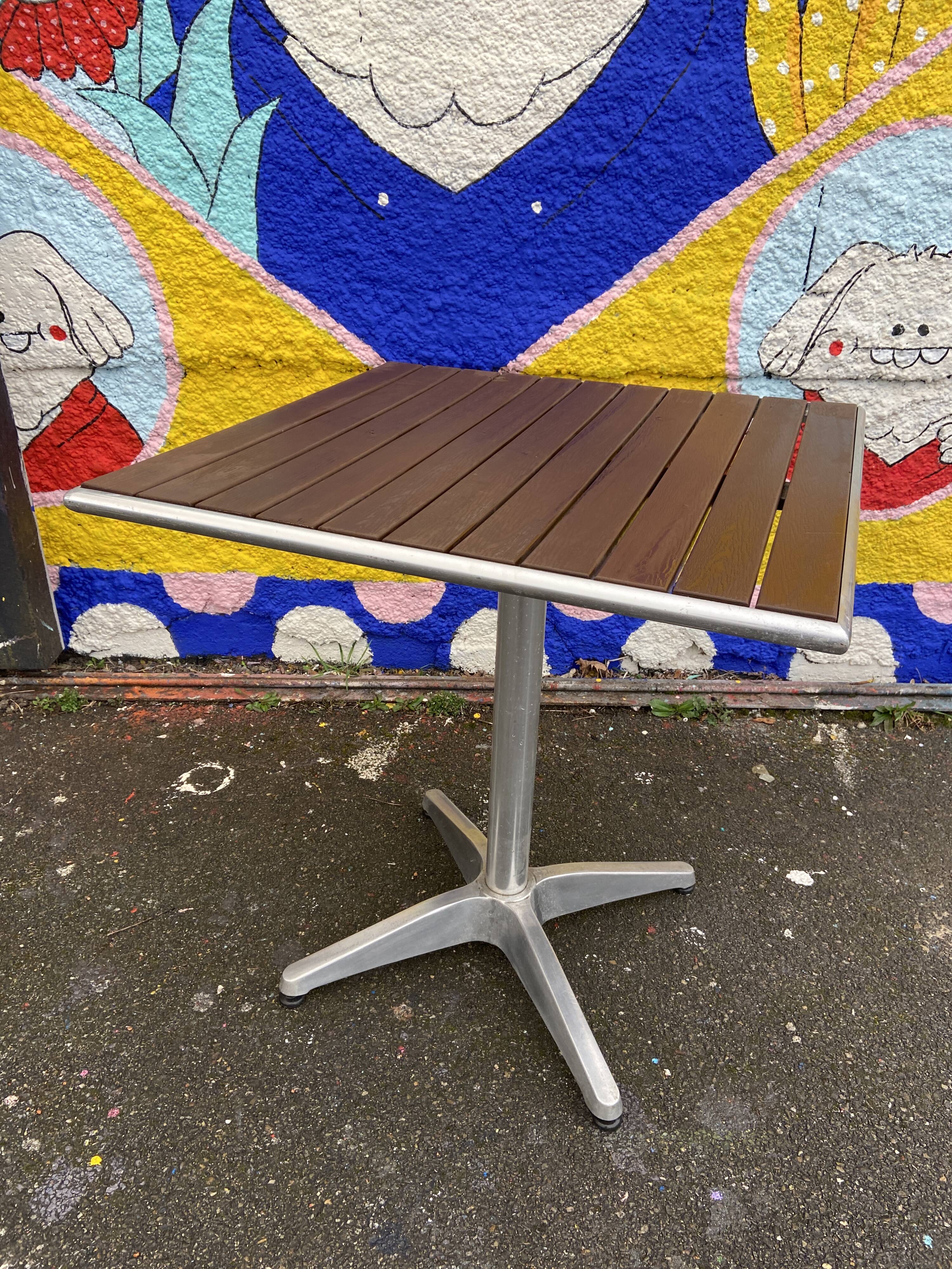 Parisian coffee set bistro vintage terrace 1980s