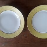 Set of two serving dishes, Faience d'Orchies, Moulin des loups