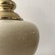 Dolphin lamp model "Oricourt" in ceramic and brass, France 1970.