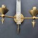 Pair of antique Art Deco wall sconces