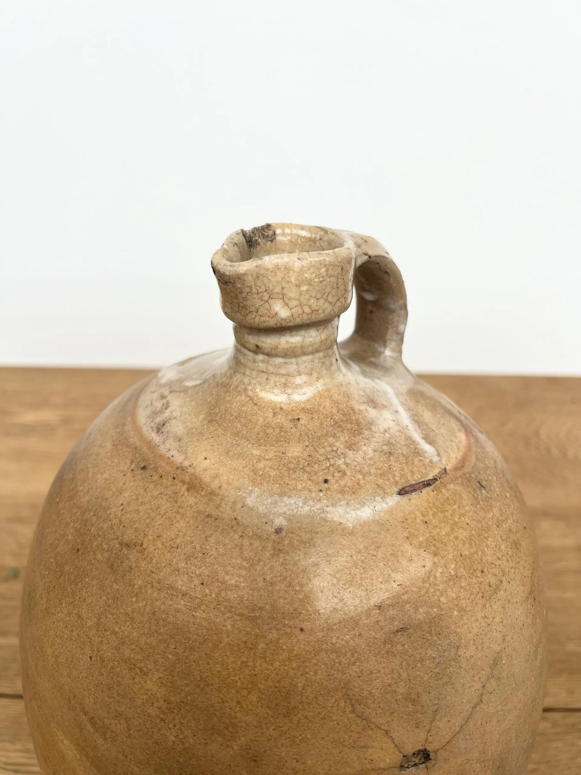 Antique ochre jar