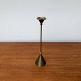 Vintage Italian postmodern metal chandelier, 1980s.